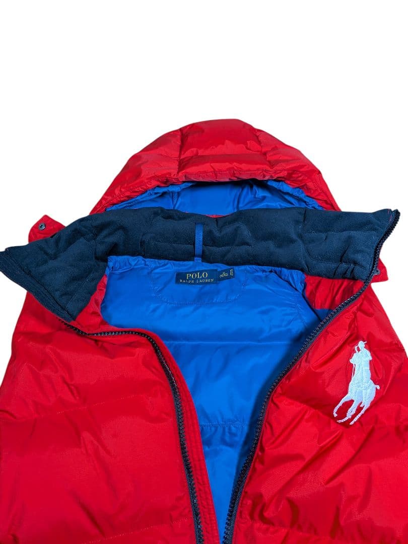 ポロ　ラルフローレン　ダウンベスト　美品
