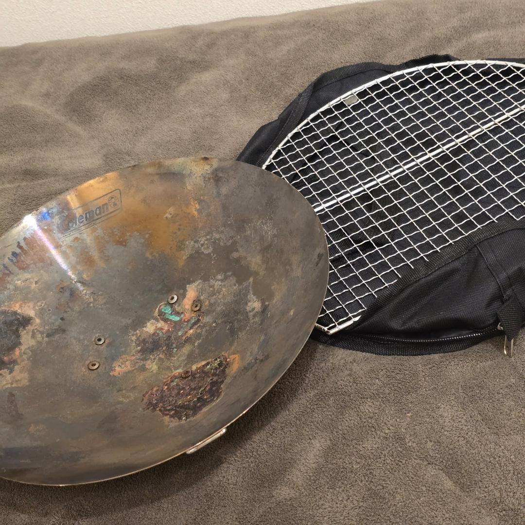 【Coleman】焚き火台ファイヤーディスクソロ+焚き火フルSET！