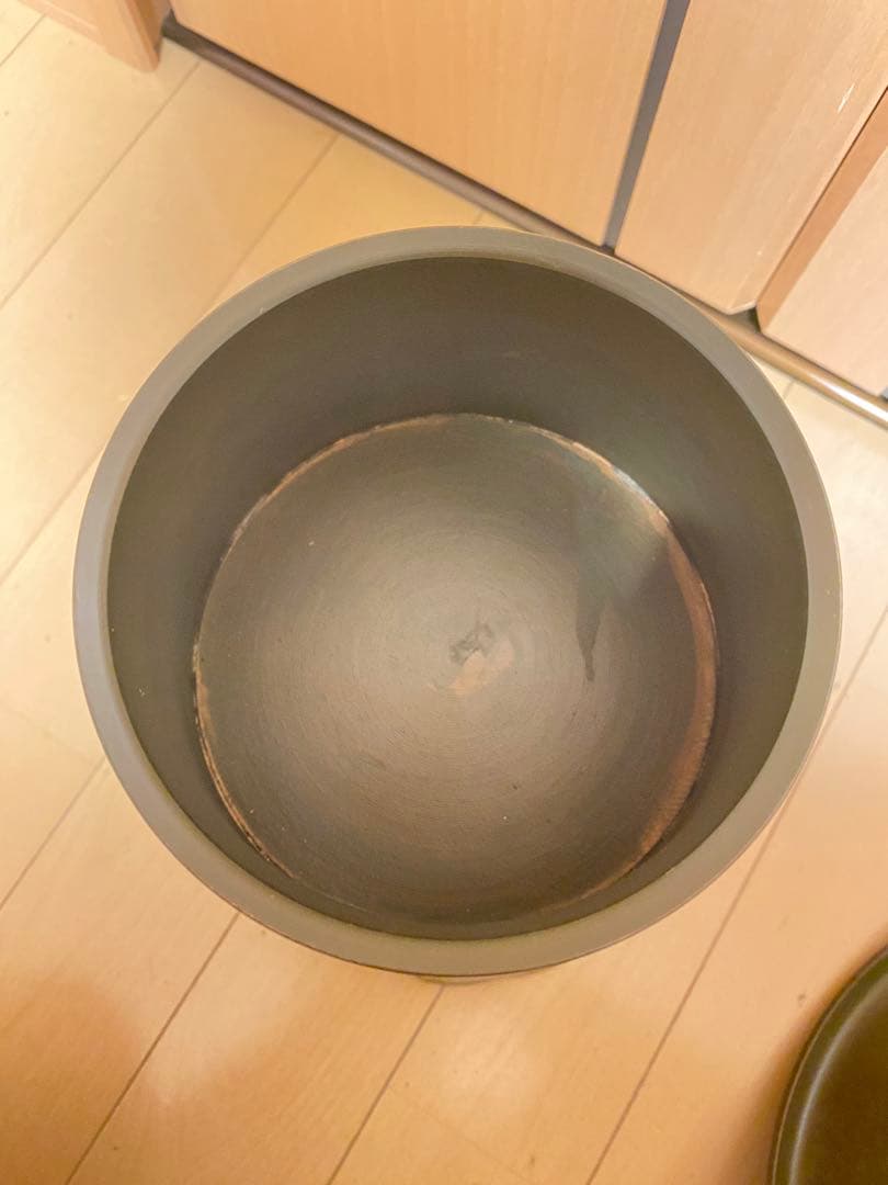 御玄猪　唐金製　池坊　薄端　花器　華道　生花