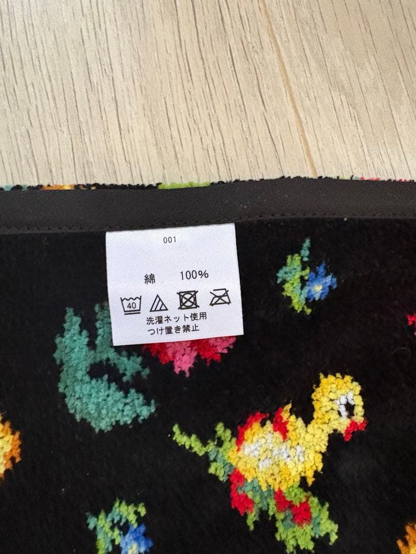 カラフル刺繍エプロン タオル地