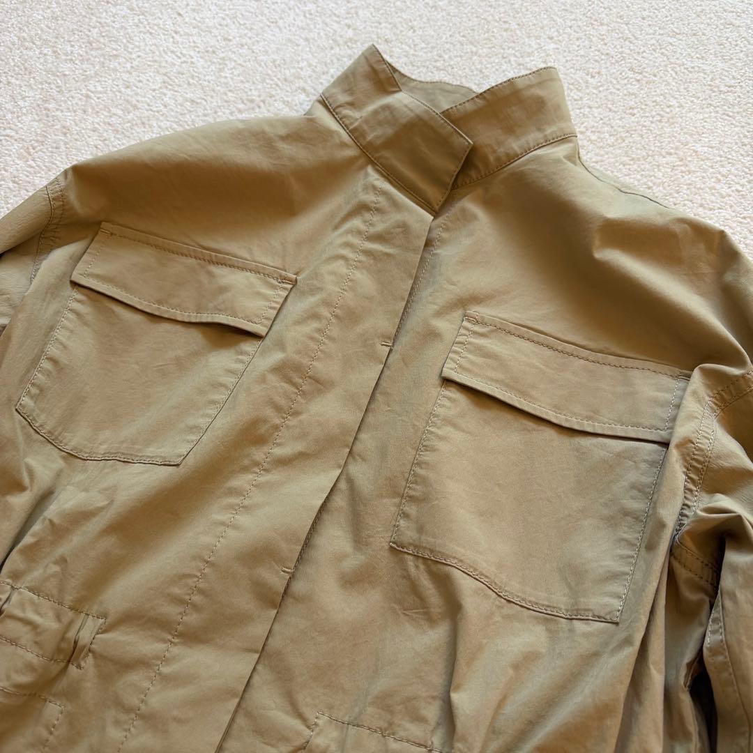 23区 SLOW ミリタリージャケット 春アウター ドローコード　美品