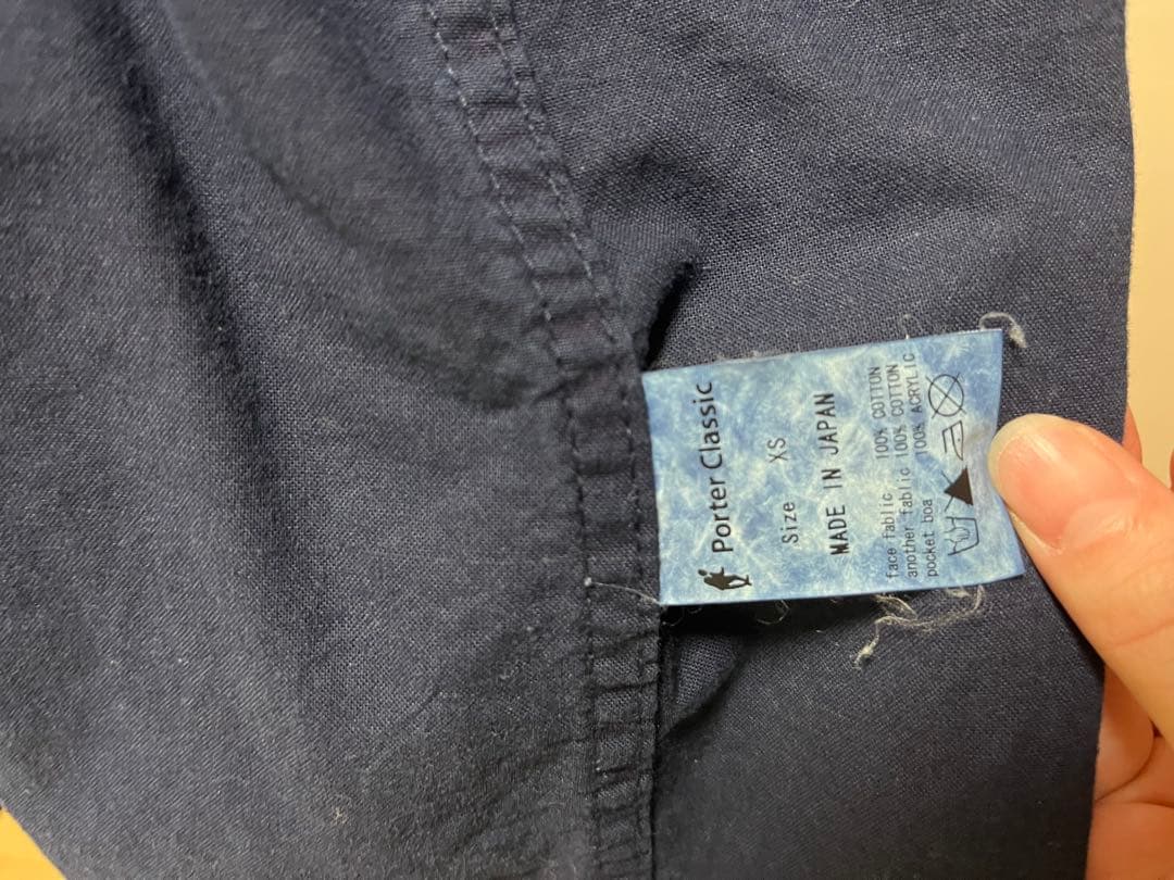 porter classic デニムブルゾン　ジャケット