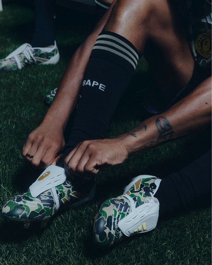 【 BAPE X ADIDAS 】PREDATOR ELITE FT FG