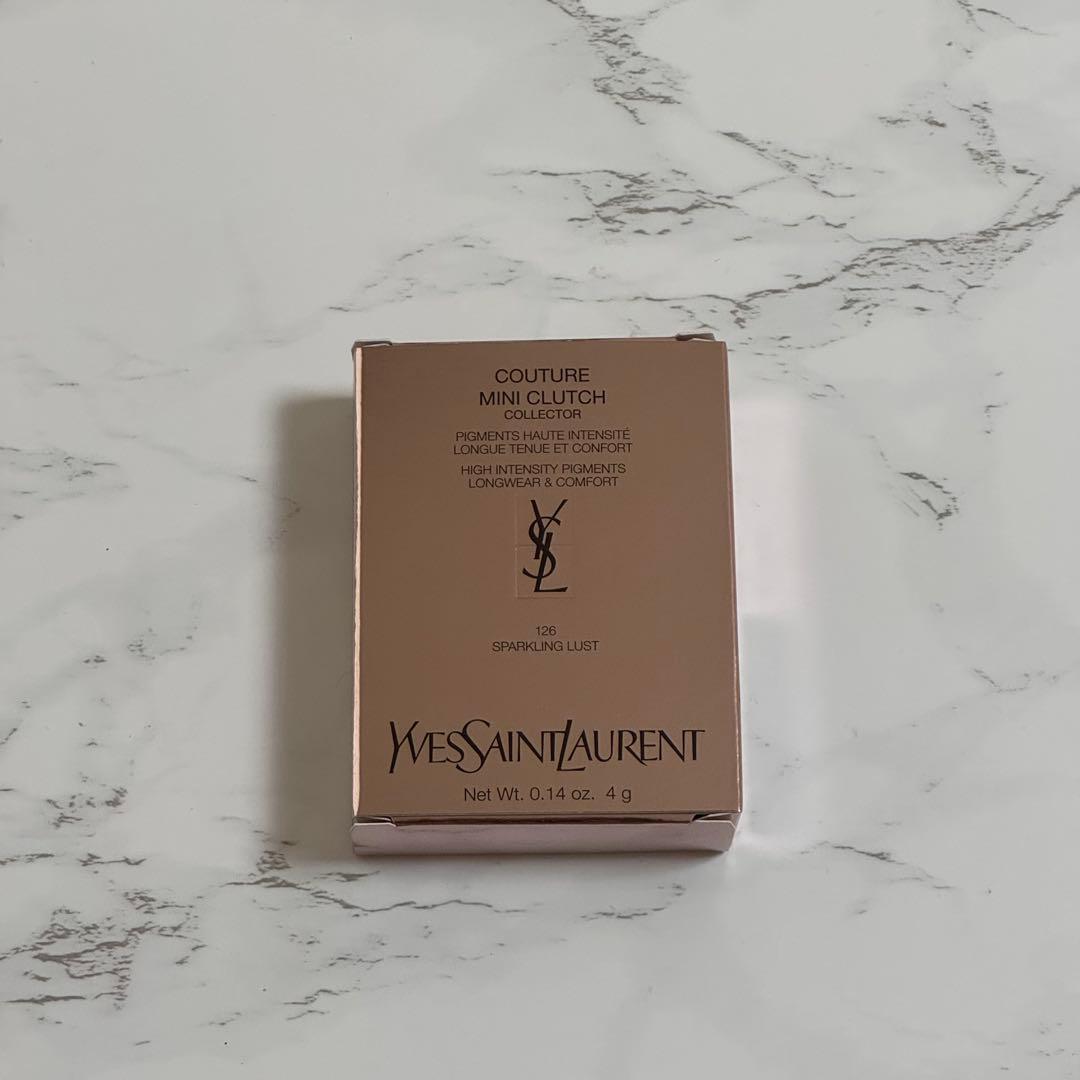 YSL クチュールミニクラッチ 126スパークリングラスト