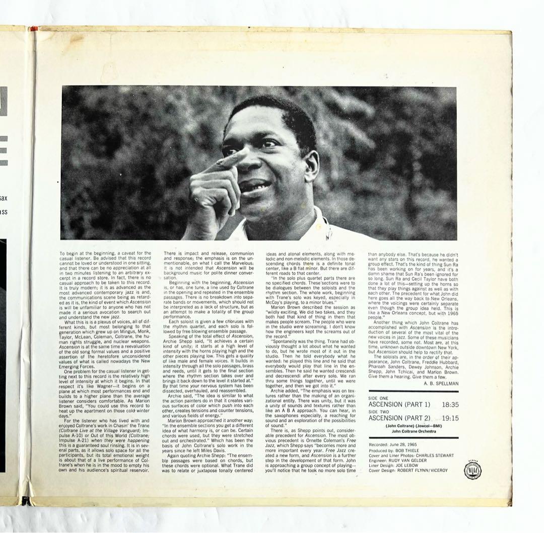 John Coltrane AscensionフリースピリチュアルUSオリジ盤