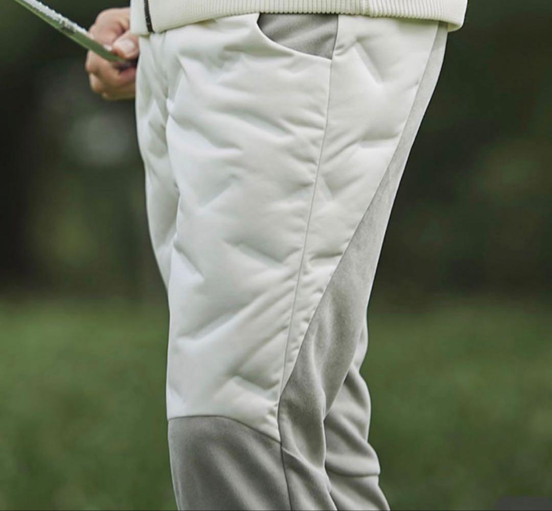 新品2.5万 高級 G-stageダウンハイブリッドパンツ ムータマリン46上品