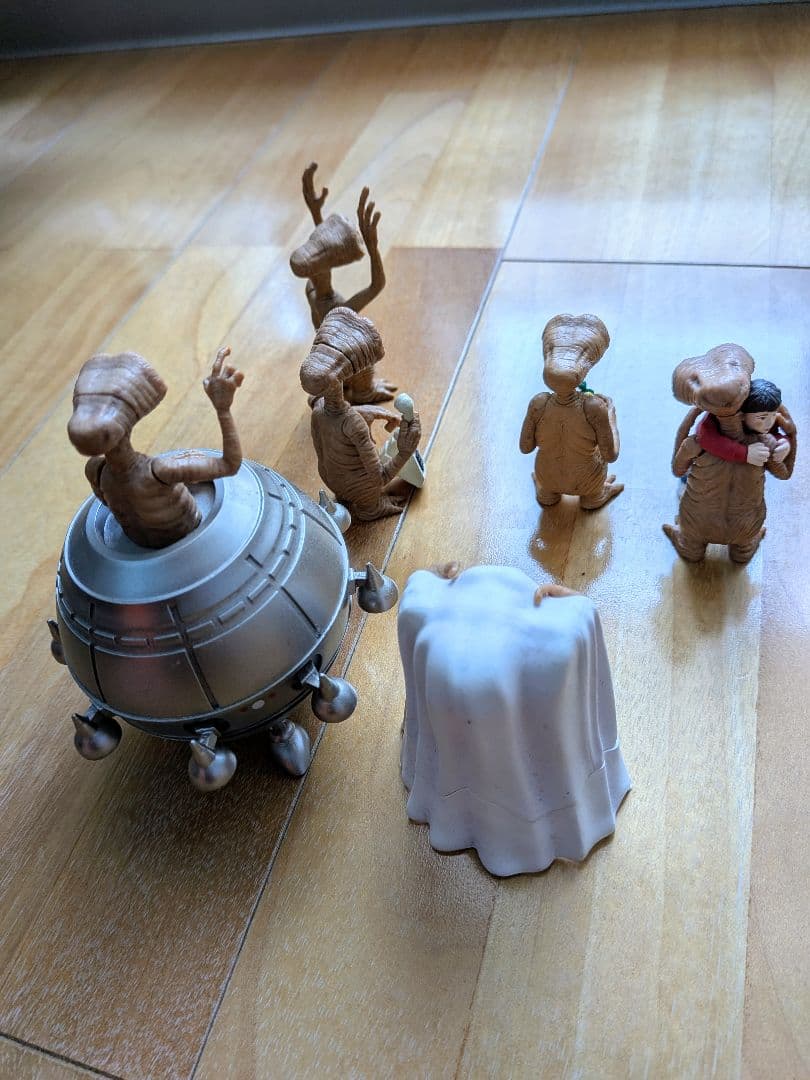 ◎美品・E.T.フィギュアセット 6体