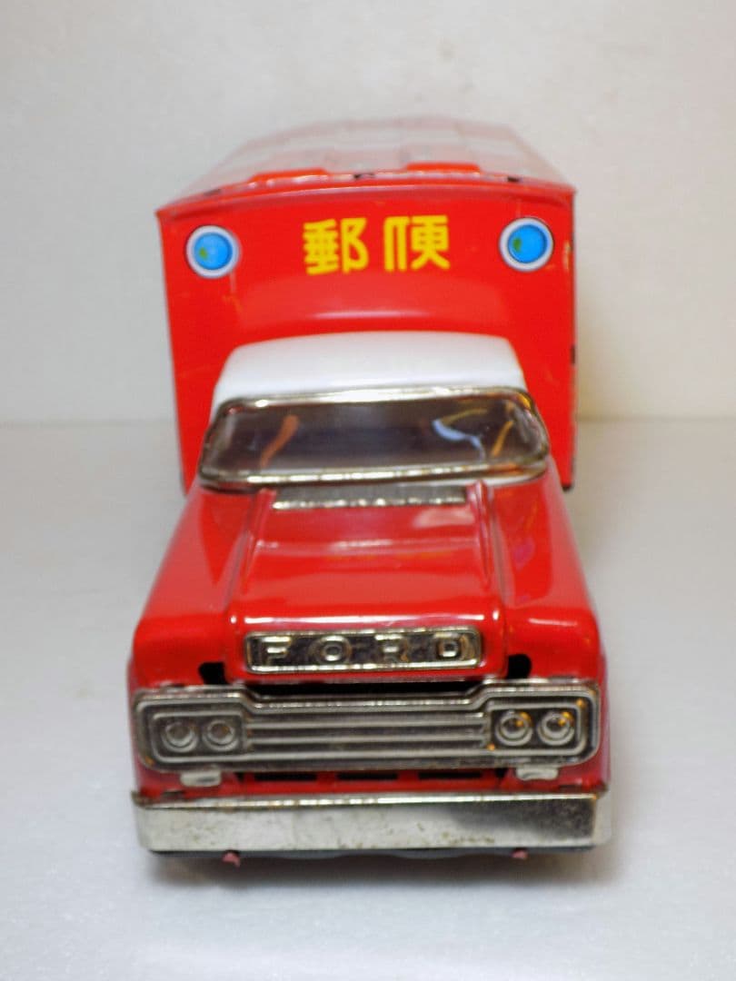 希少ブリキ　三橋　【 郵便車 】 箱付き