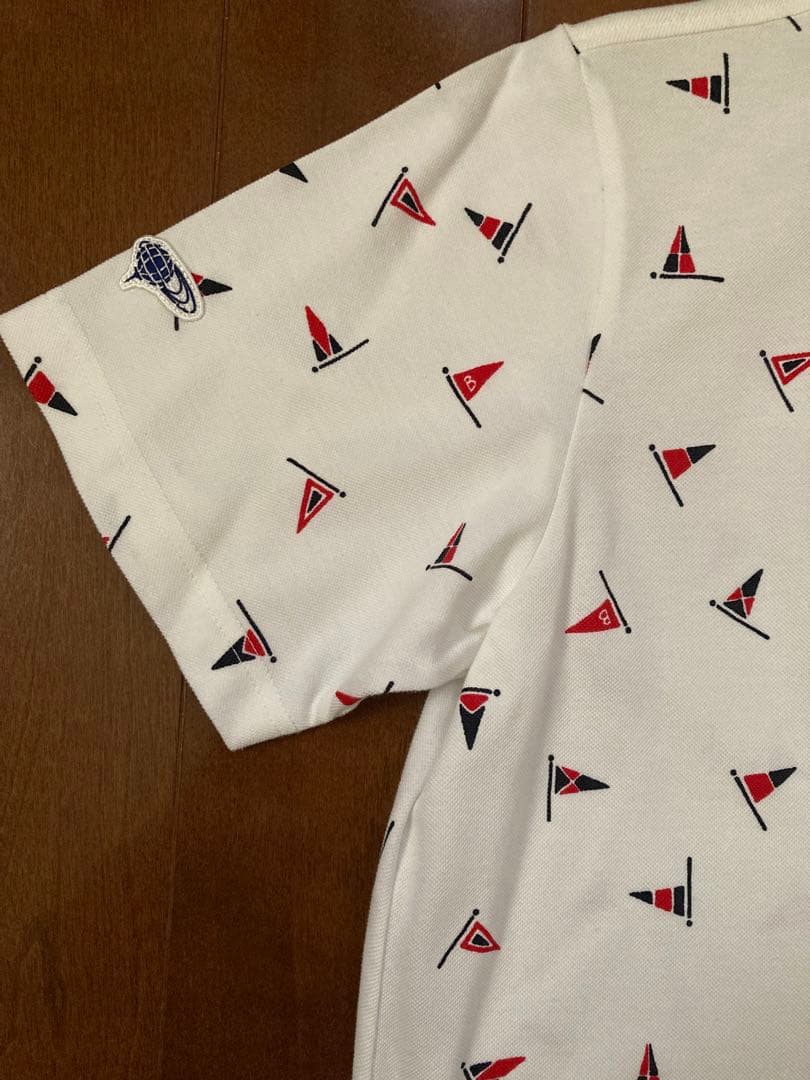 美品 BEAMS GOLF ビームス ゴルフ　半袖シャツ　Ｍ (ゴルフウェア)