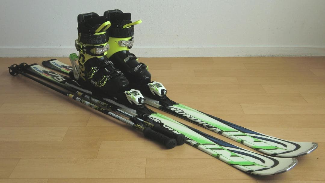 ■■最終特価■送料無料■ノルディカ■メンズスキーセット■板152靴25.5■■