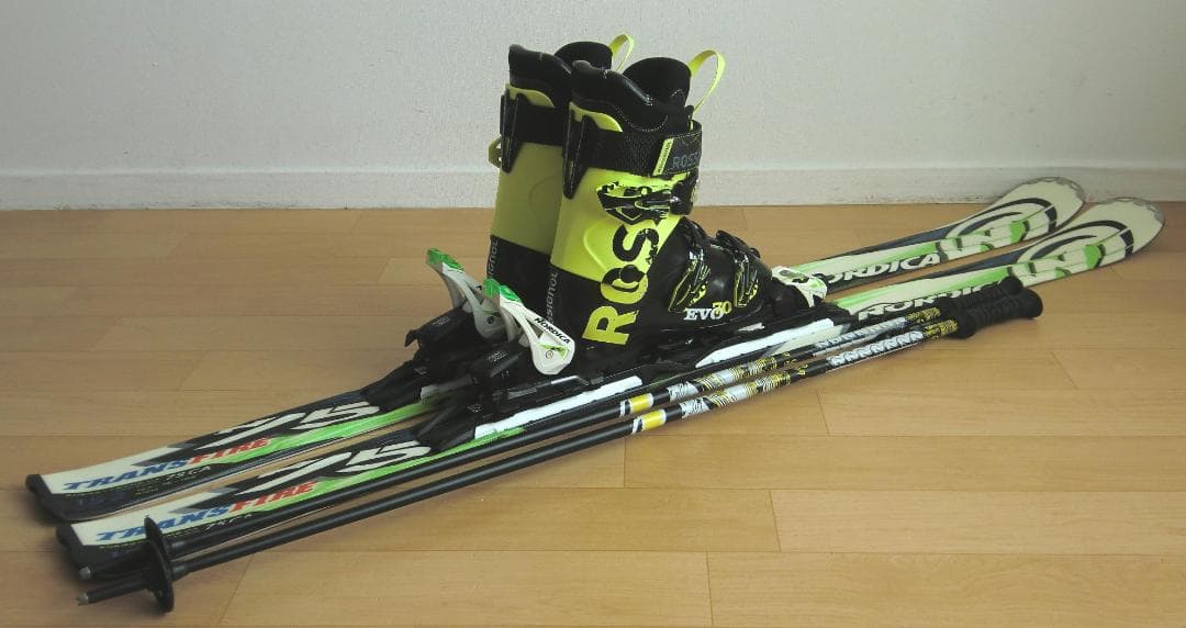 ■■最終特価■送料無料■ノルディカ■メンズスキーセット■板152靴25.5■■