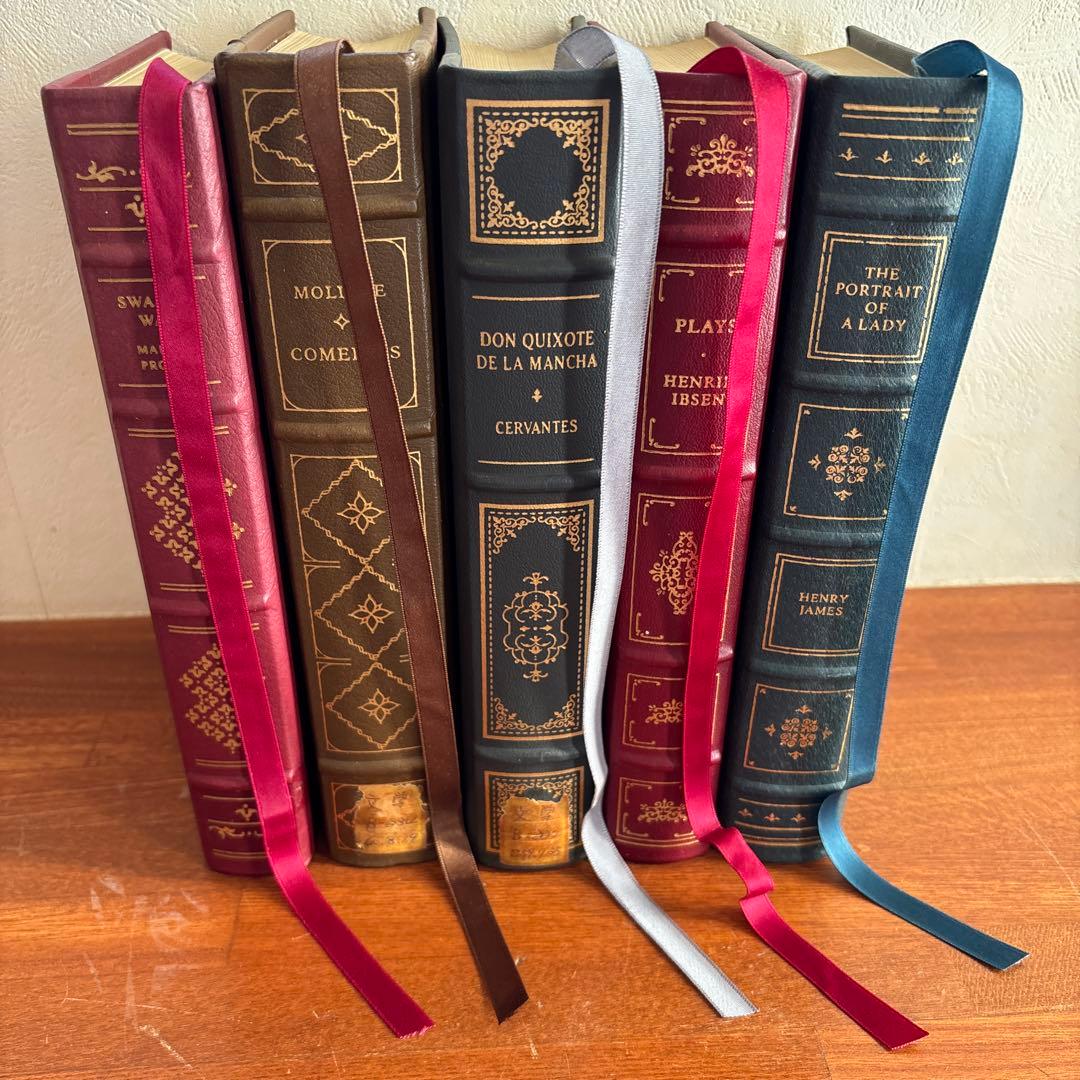 洋書/ディスプレイ/インテリア/撮影小物/クラシック文学ハードカバー5冊セット