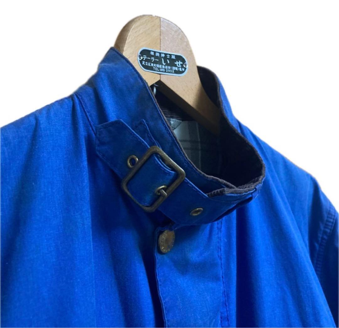 Barbour international コバルトブルー A7 Brass