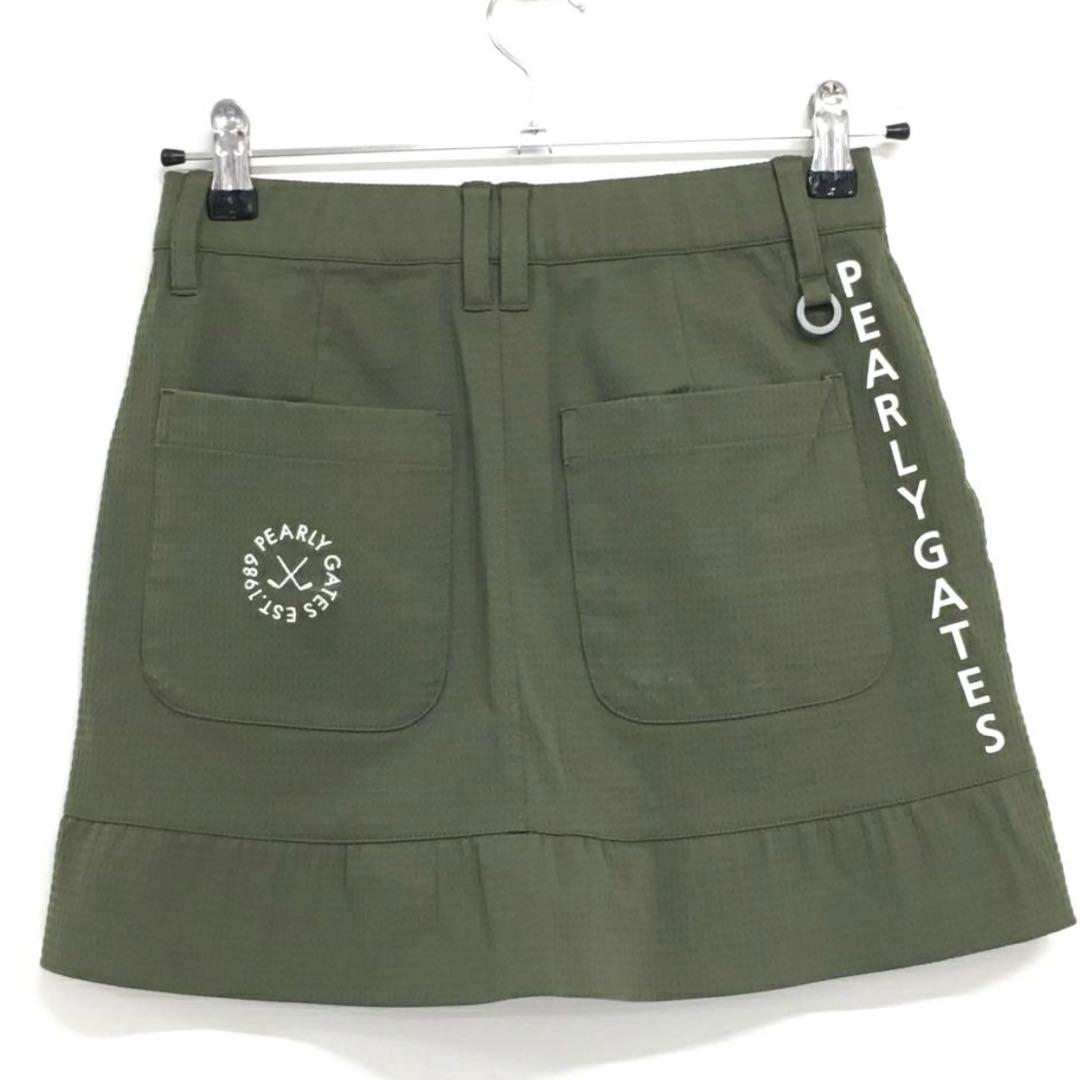 PEARLYGATES パーリーゲイツ♡スカート0レディーススカートカーキ