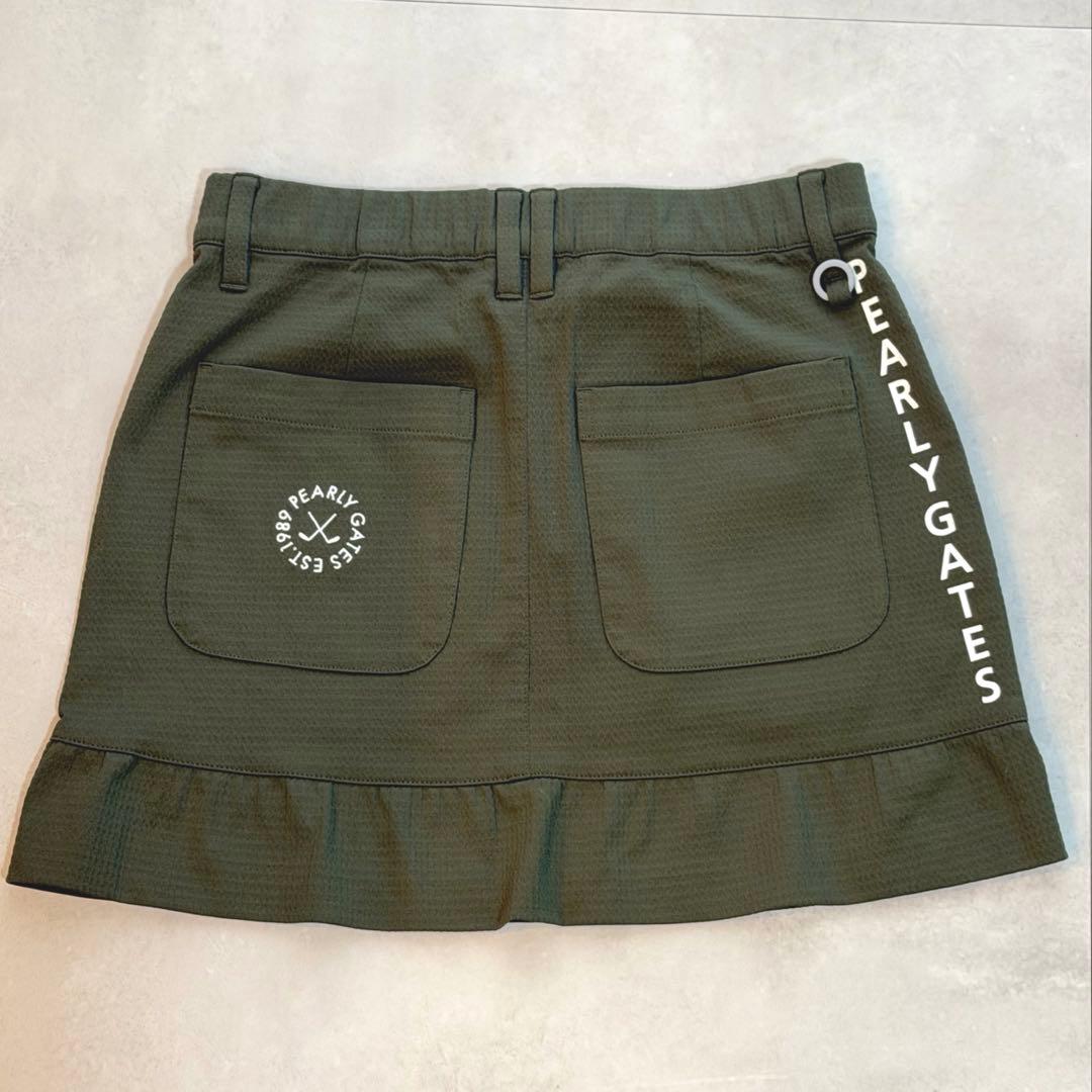 PEARLYGATES パーリーゲイツ♡スカート0レディーススカートカーキ