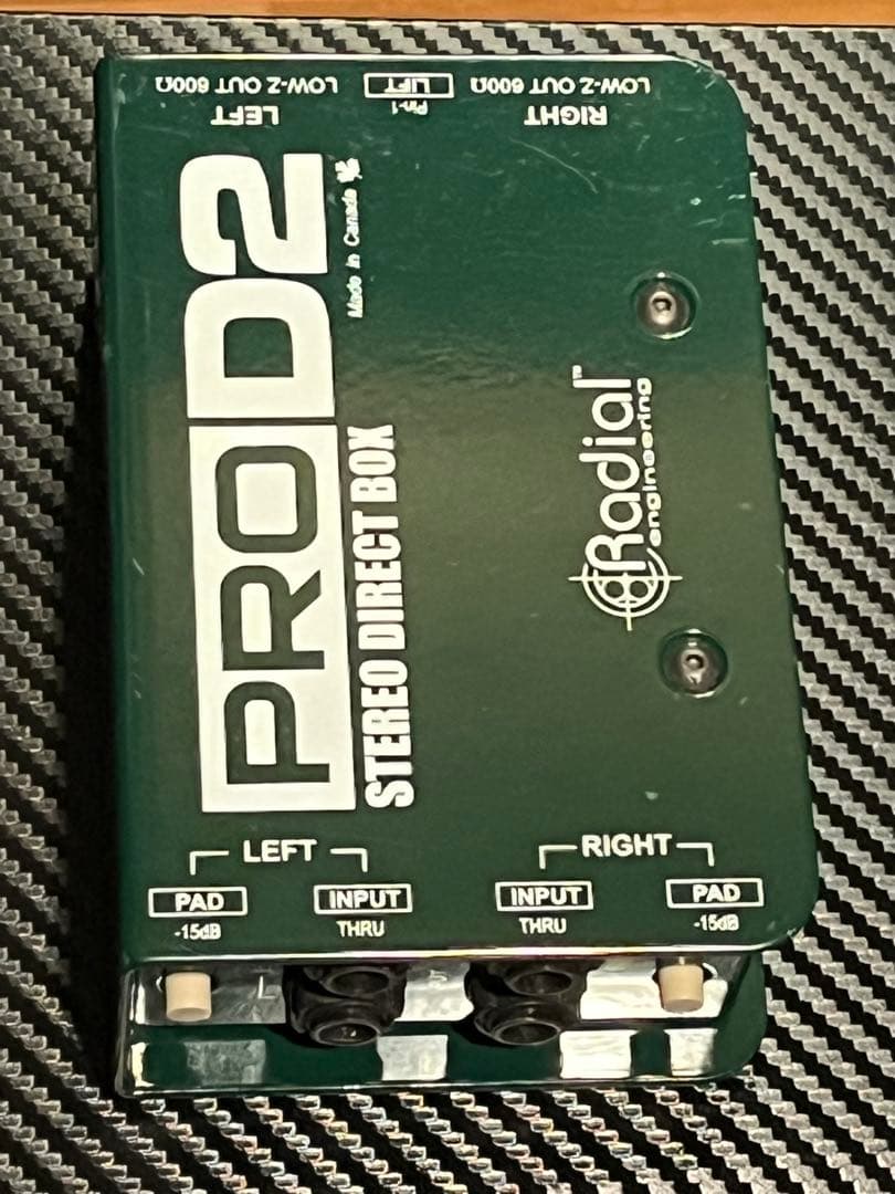 Radial ProD2 ステレオダイレクトボックス 元箱付❗️