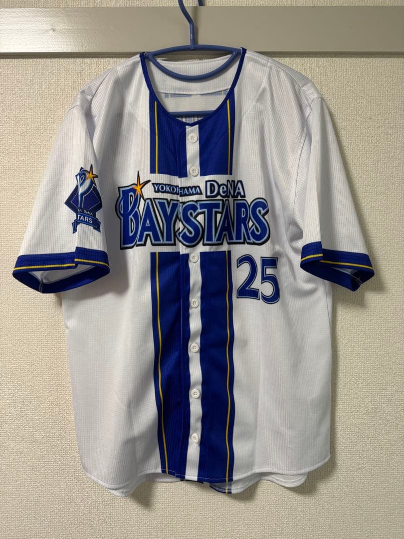 横浜ベイスターズ ハイクオリティー ホーム ユニフォーム 25番 筒香嘉智 L