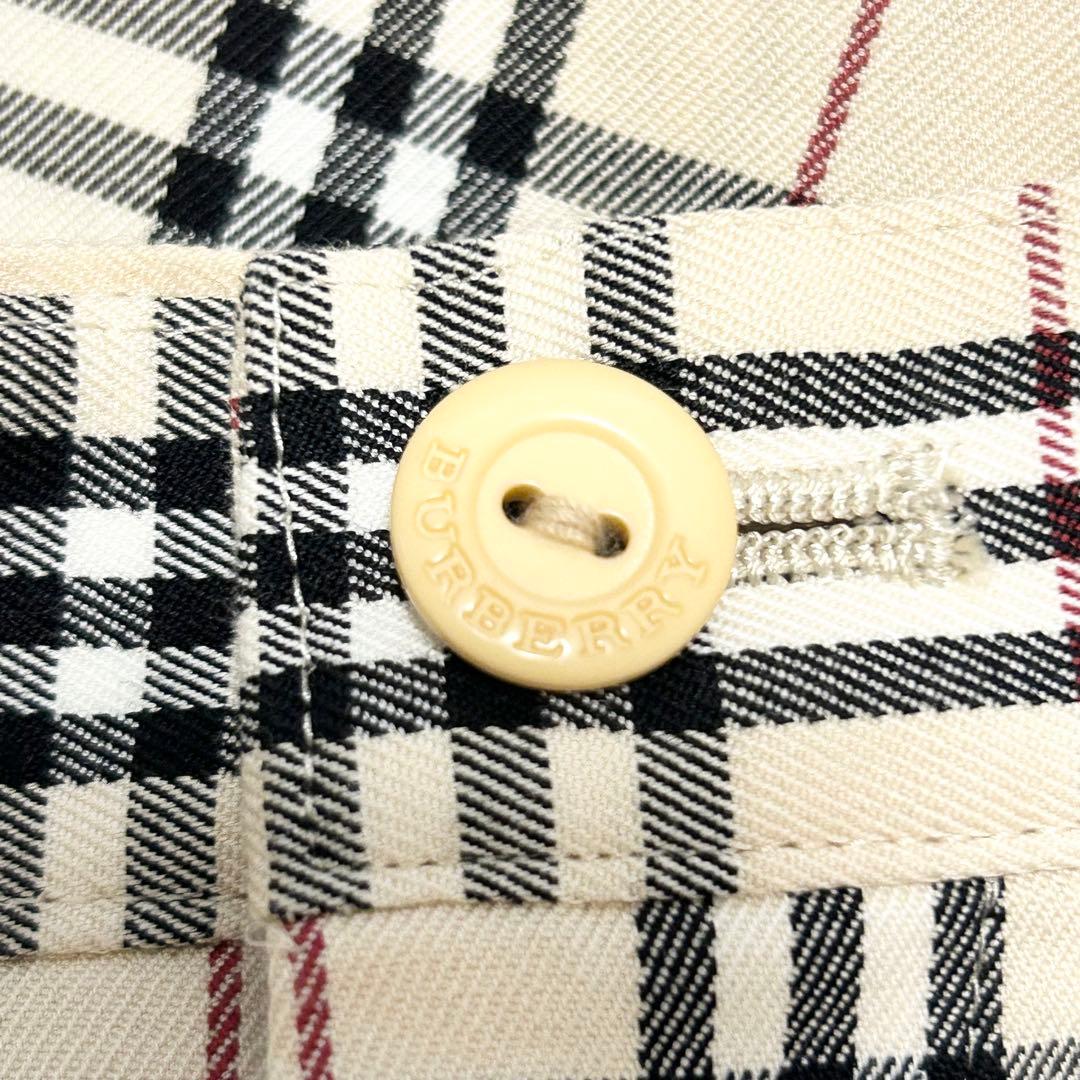 極美品 バーバリーゴルフ ノバチェック ゴルフウェア スラックス 大きいサイズ