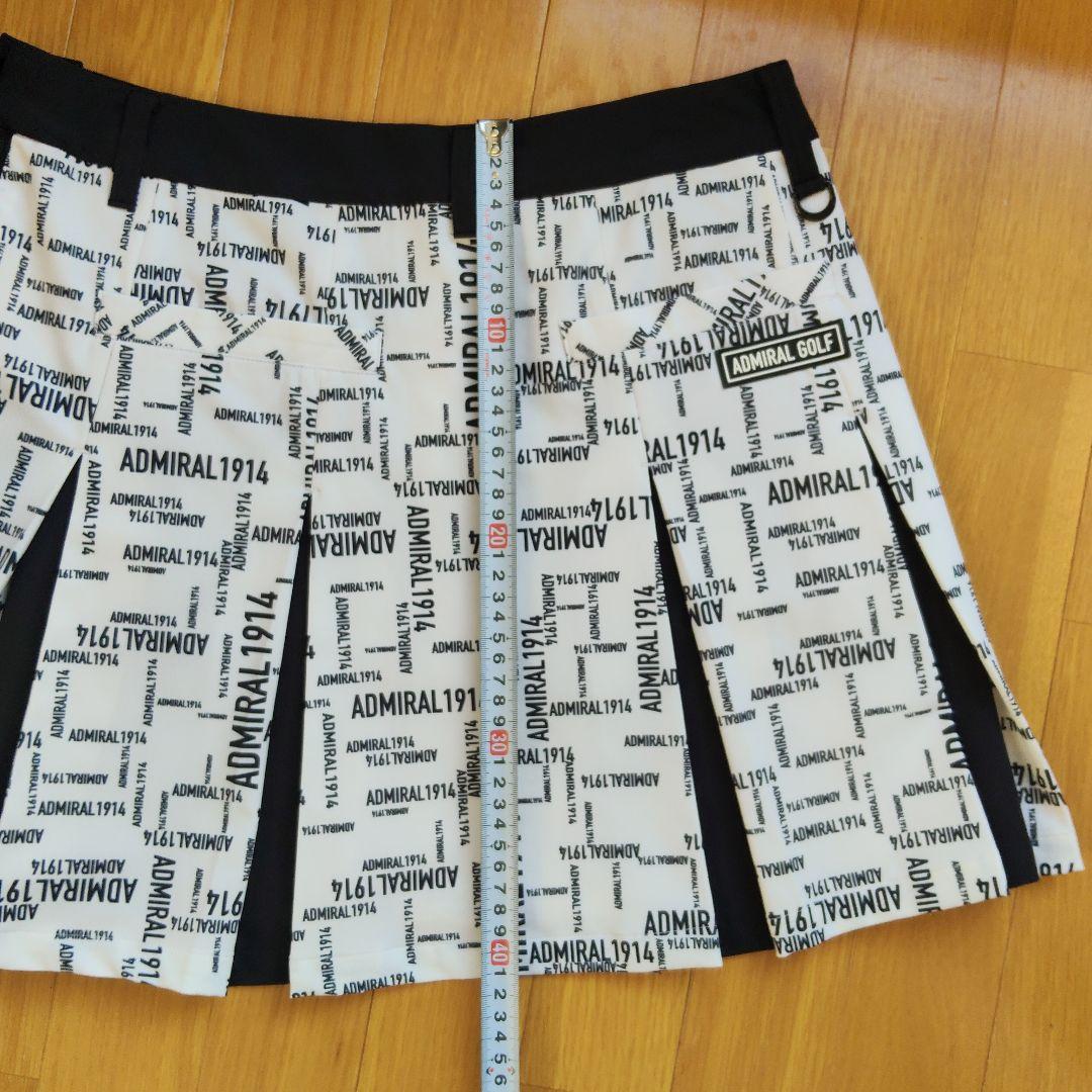 ADMRIAL ロゴプリントスカート