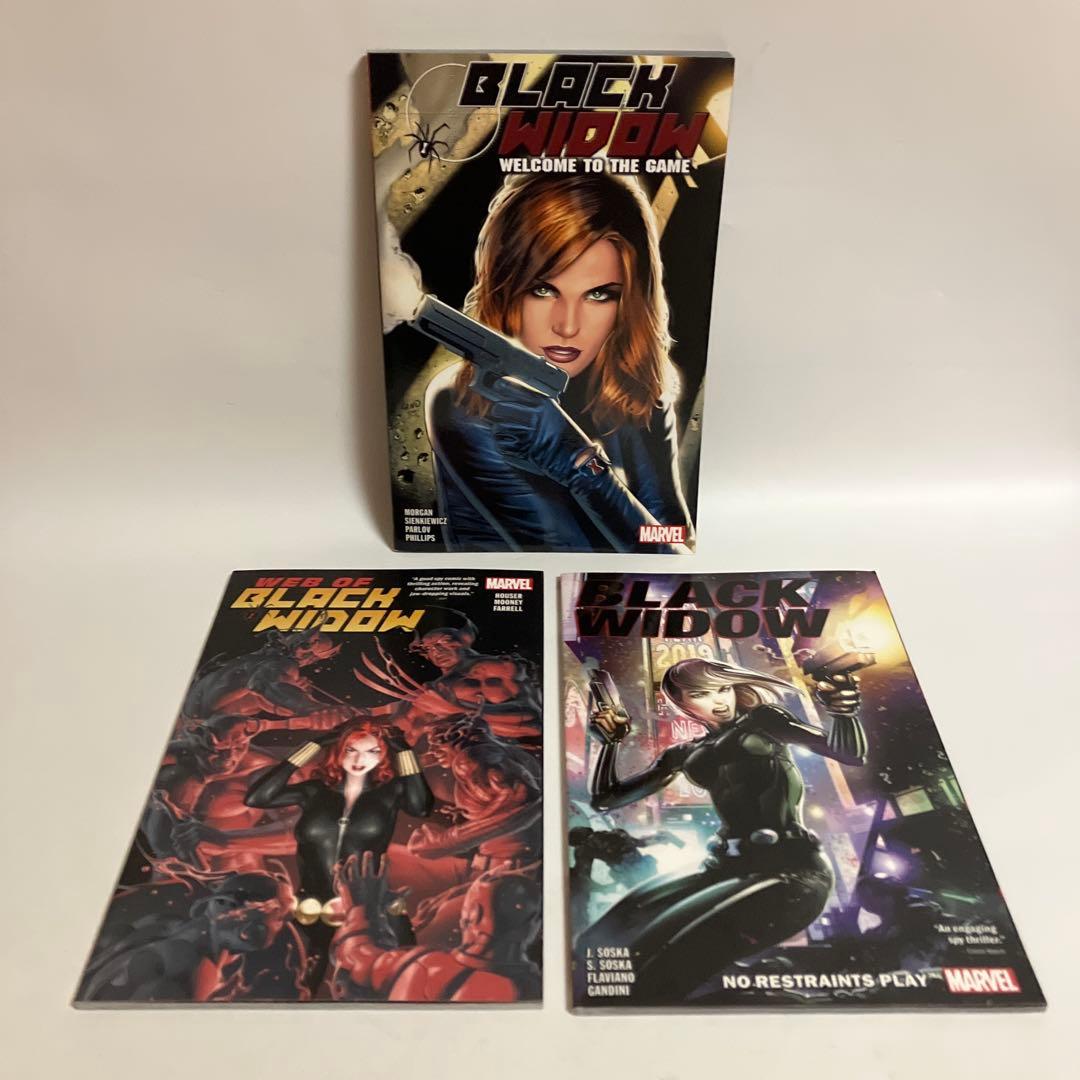 BLACK WIDOW 6冊セット 英語版