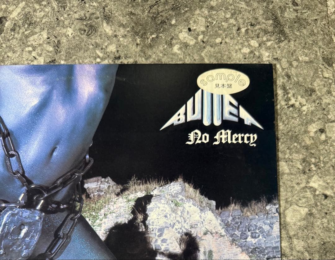 激レア　見本盤 BULLET No Mercy LP 帯なし