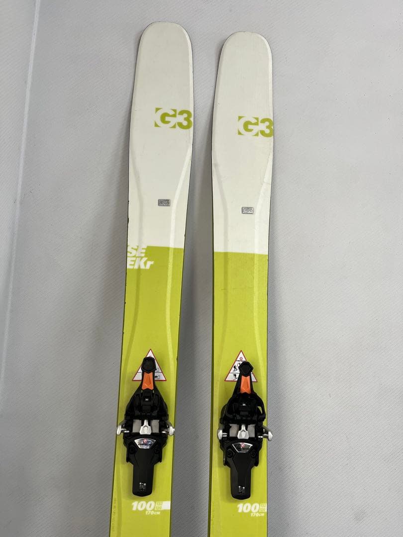 G3 SEEKr 170cm バックカントリースキー
