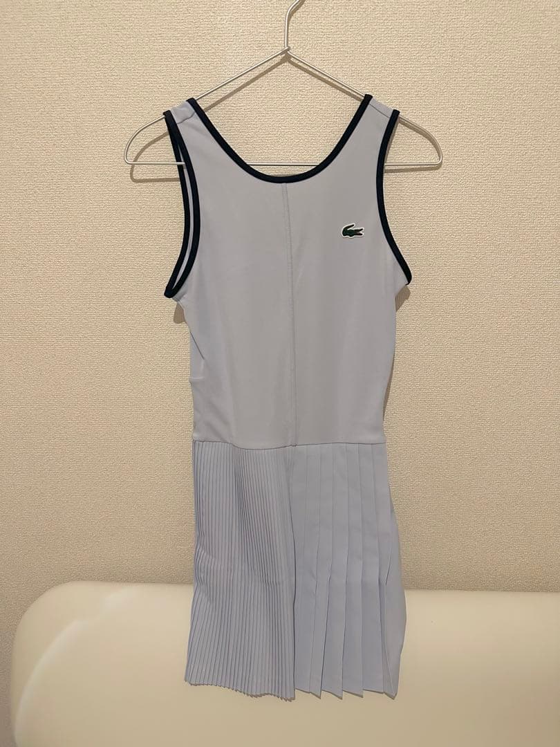 ウルトラストレッチ鹿の子 プリーツスカートテニスドレス