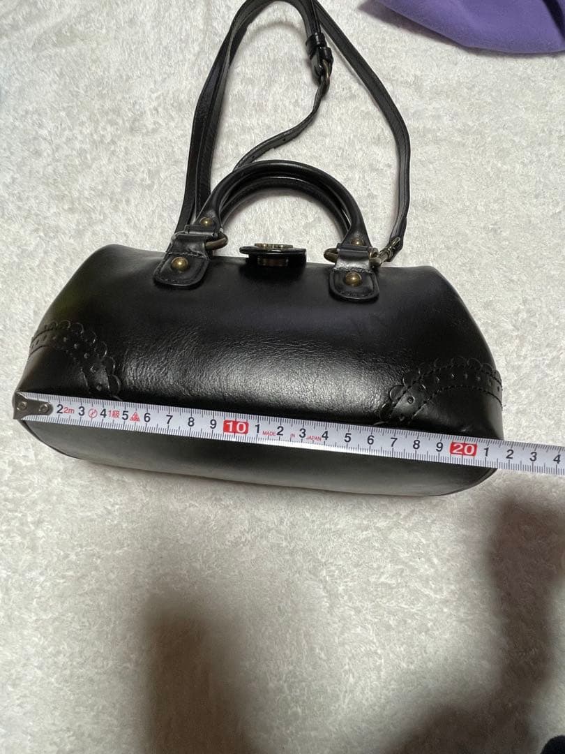 ⭐️美品⭐️アナスイ ミニボストン ショルダー 2ウェイ ドクターズバッグ 牛革