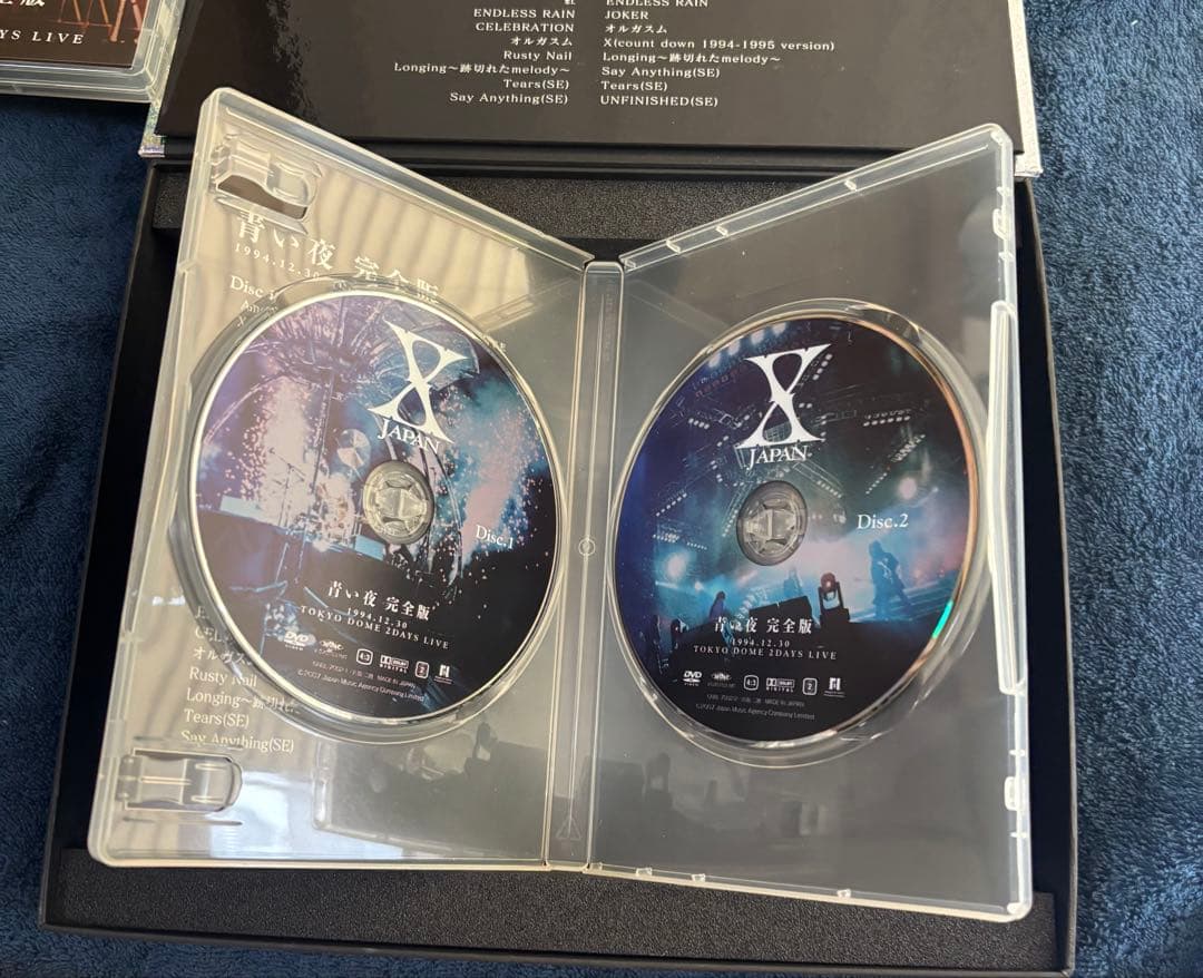 X JAPAN/青い夜 白い夜 完全版 DVD-BOX