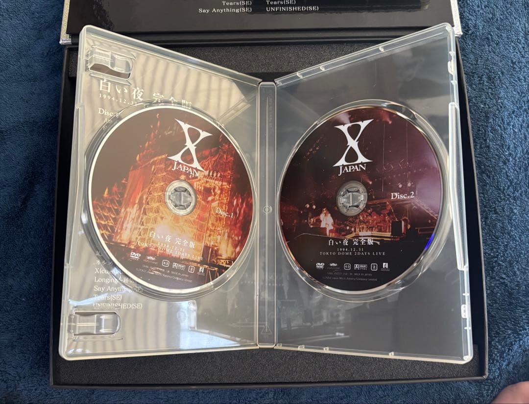 X JAPAN/青い夜 白い夜 完全版 DVD-BOX