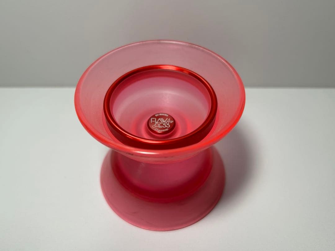 c*o様 C3ヨーヨーデザイン フローレスエア(クリアピンク/レッドリム)