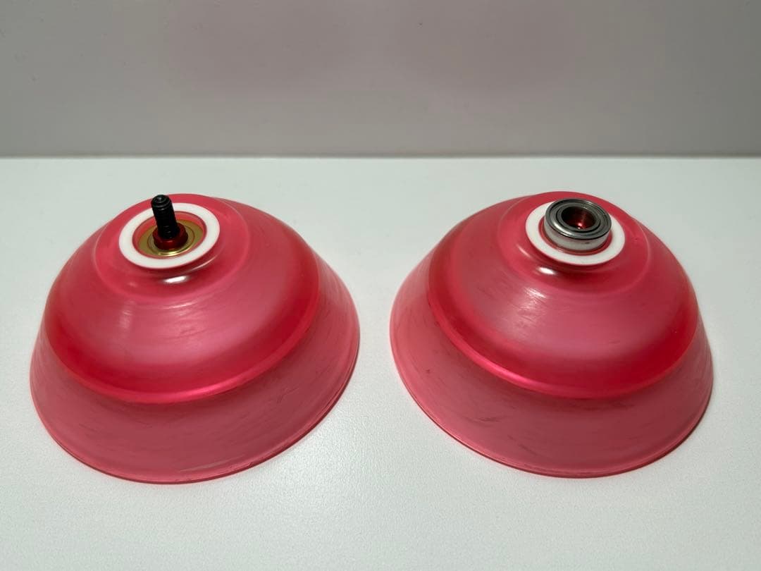 c*o様 C3ヨーヨーデザイン フローレスエア(クリアピンク/レッドリム)