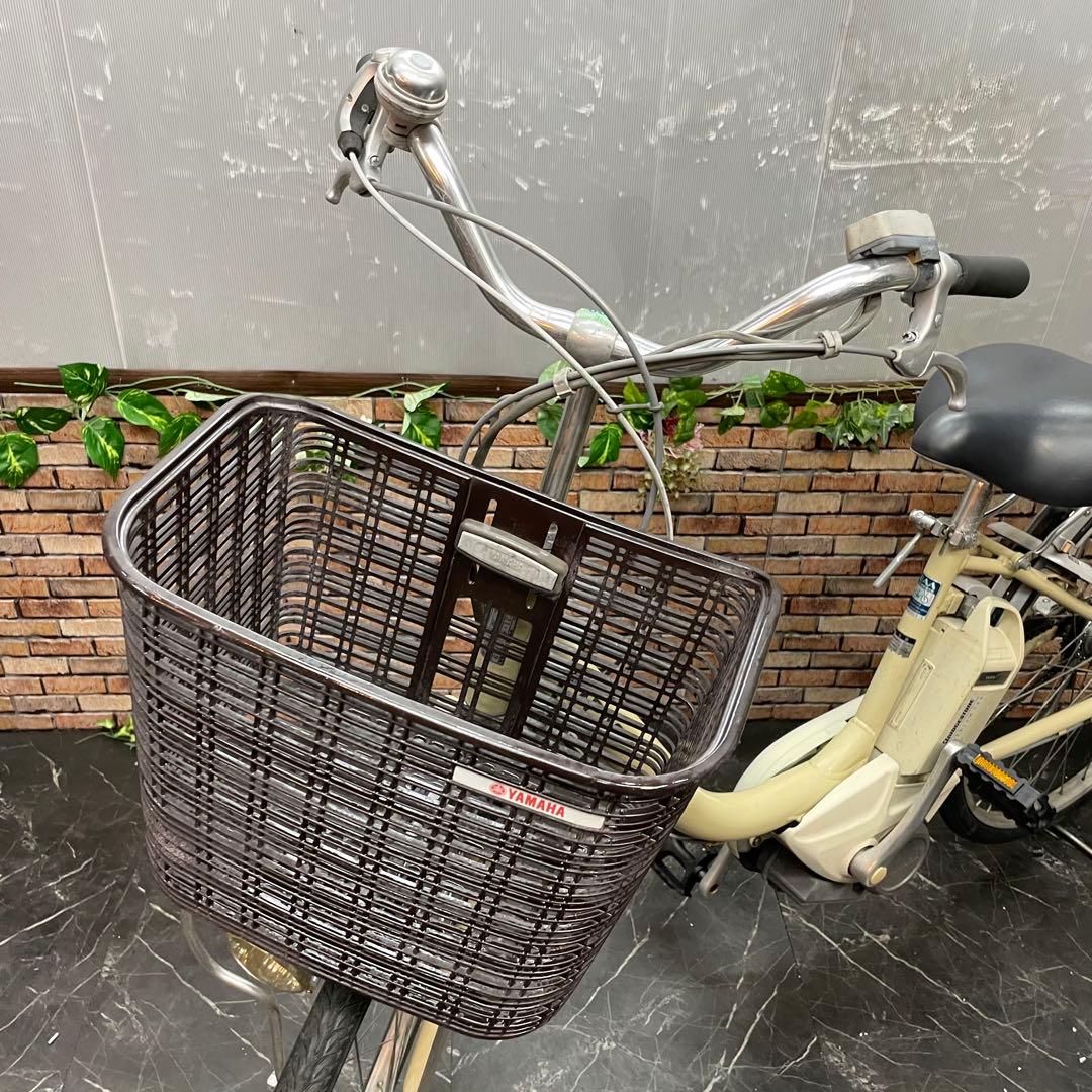 【51】電動自転車 YAMAHA PAS クリーム 26インチ