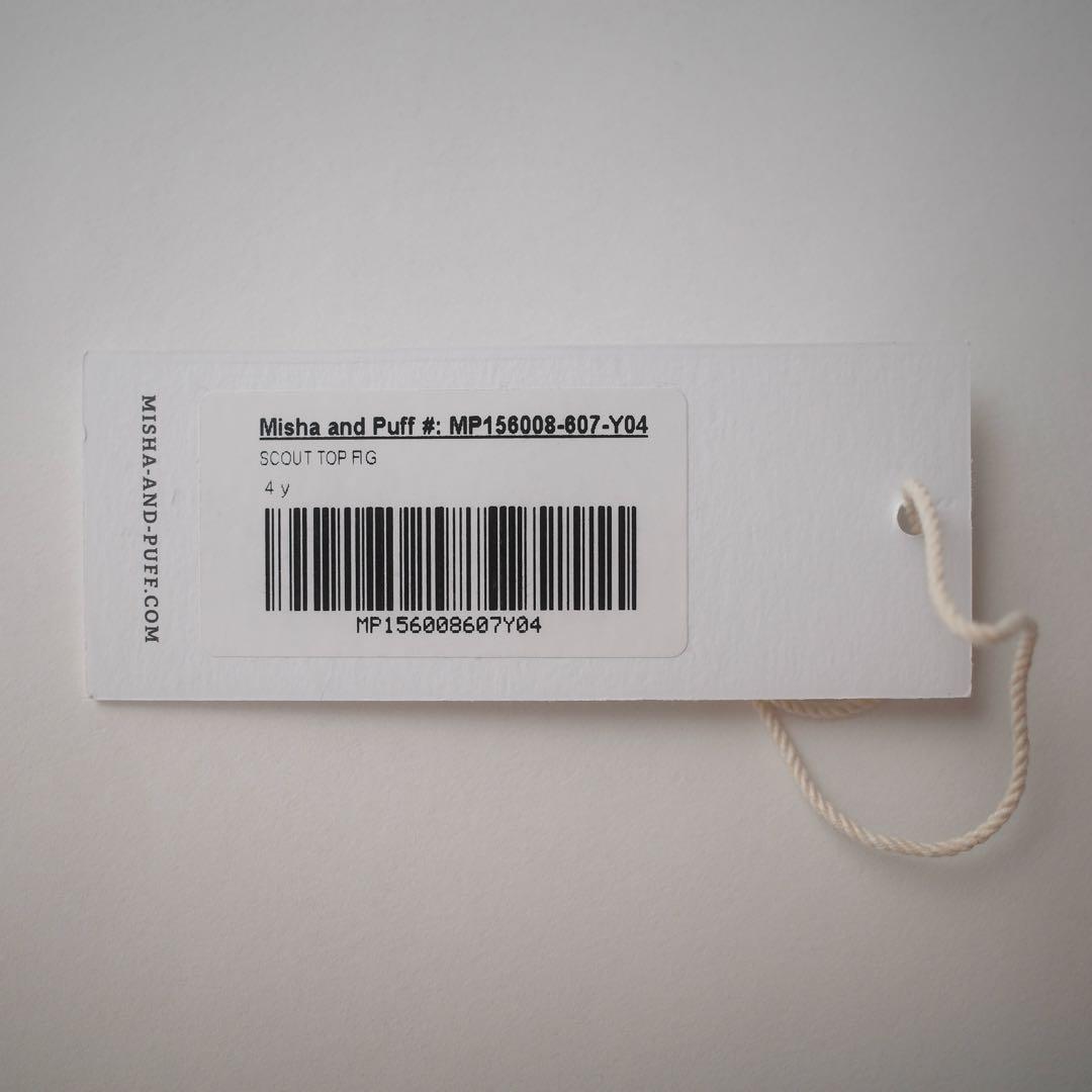 【美品】Misha&Puff scout top fig 4Y スカウト