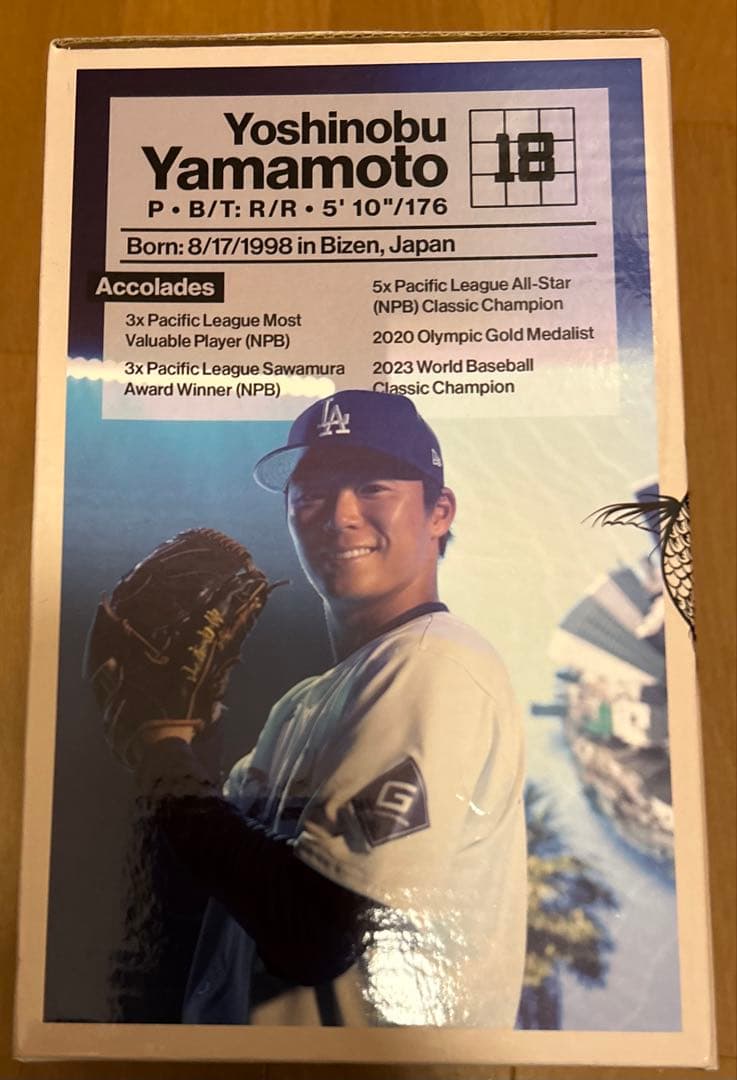 【新品 限定品】ドジャース　山本由伸　ボブルヘッド