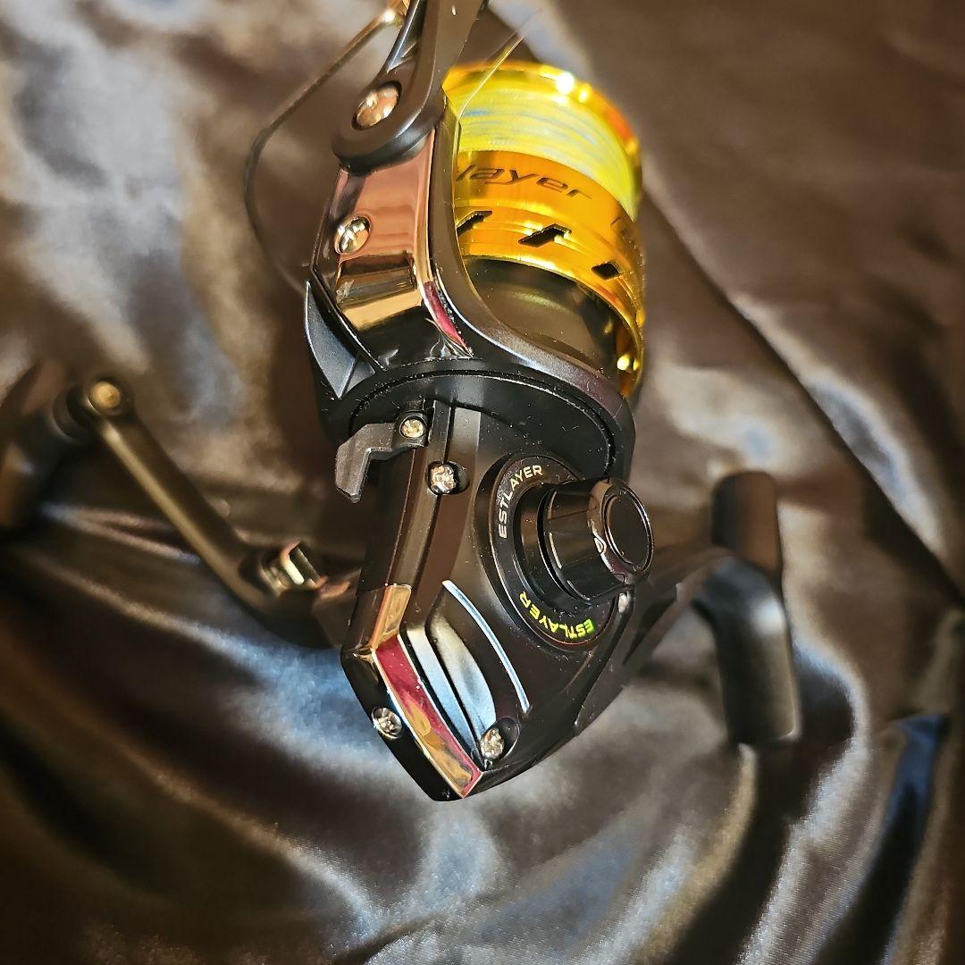 A-4 エギングロッド　リール　新品peライン0.6号着用