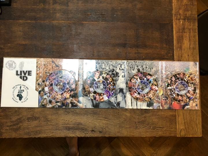 LIVE AID dvd4枚Box