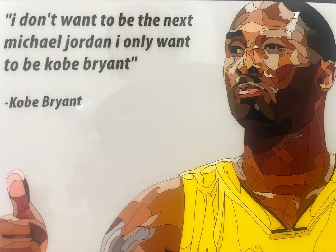 希少！Kobe Bryant アート作品 Lakers 24