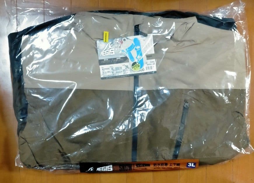 3L イージス防水防寒スーツ スノーブラウン 新品 2025年モデル ワークマン