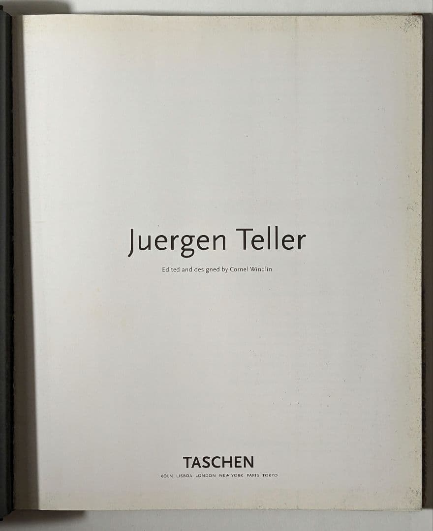 【写真集】Juergen Teller / ユルゲン・テラー（TASCHEN）