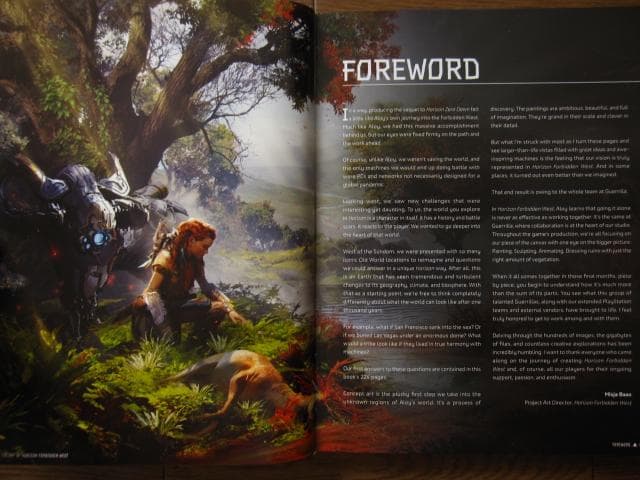 アート・デザイン・音楽 THE ART OF HORIZON FORBIDDEN WEST