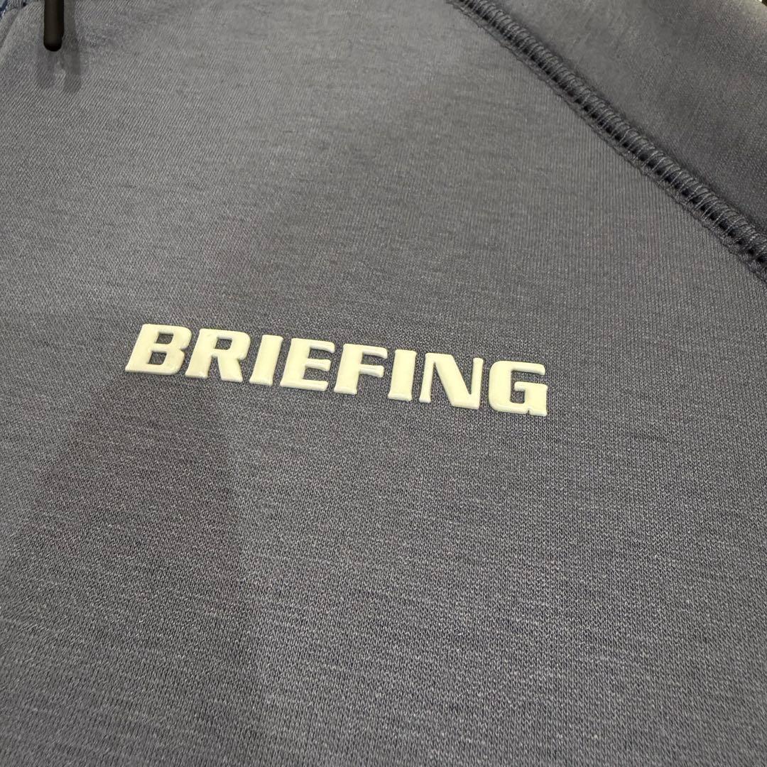 【秋冬用】ブリーフィング レディースジップアップブルゾン グレー M