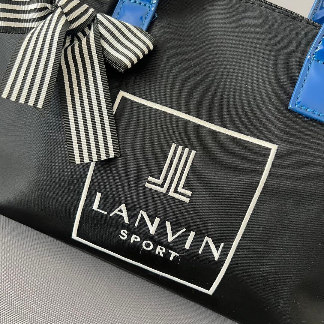 LANVIN SPORT ランバンスポール　カートバッグ　ロゴ　ゴルフ　カバン