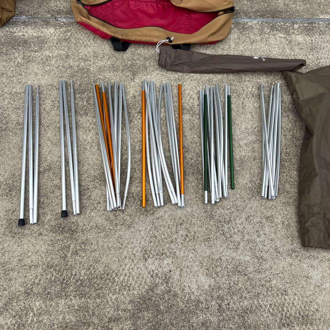 【訳あり】スノーピーク　アメニティドームM・フロアシートセット SDE-001