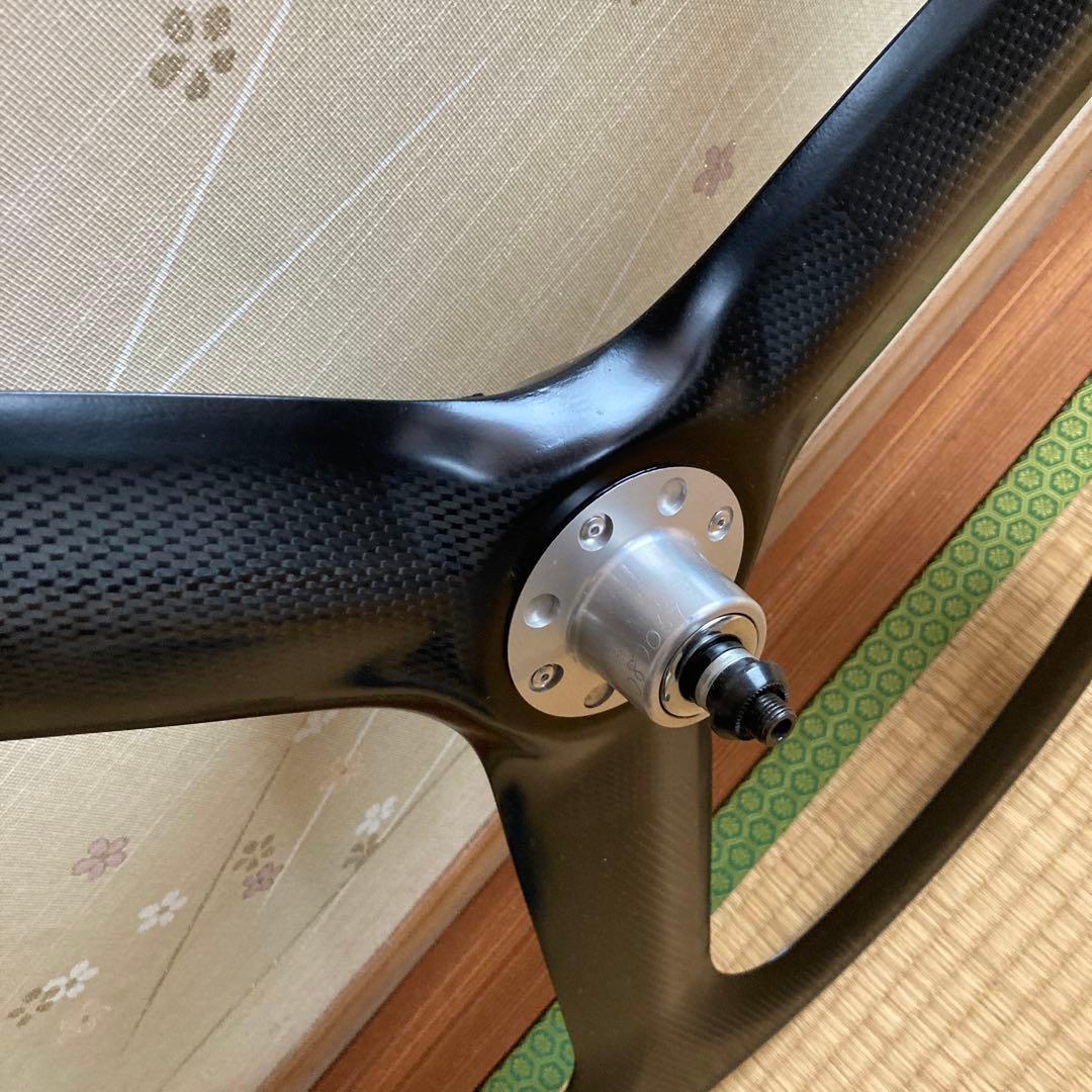 ロード　カーボンホイール　700c トレカ　リア