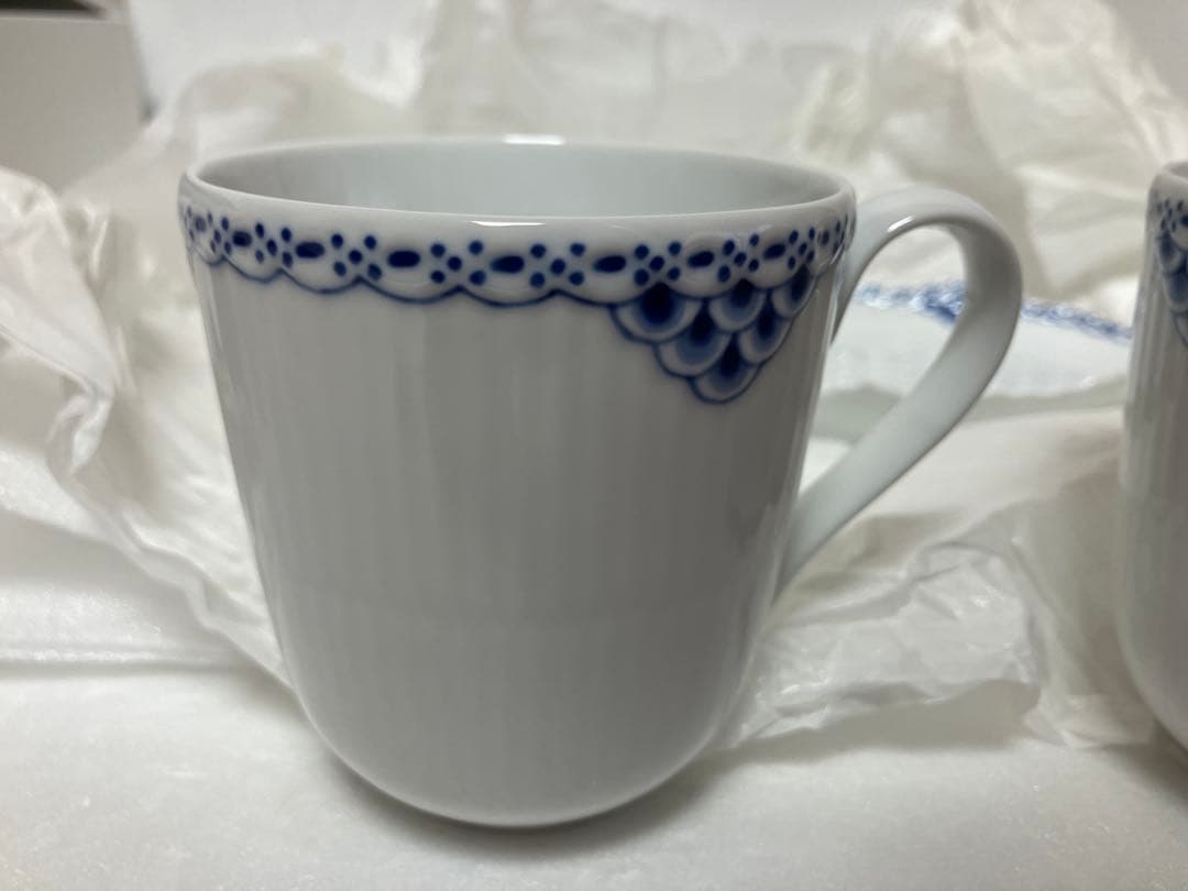 ロイヤルコペンハーゲン　プリンセス　新品未使用　プレート　カップ　セット　食器