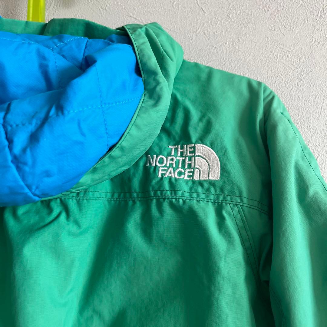 The North Face 子ども用スキーウェア 緑色