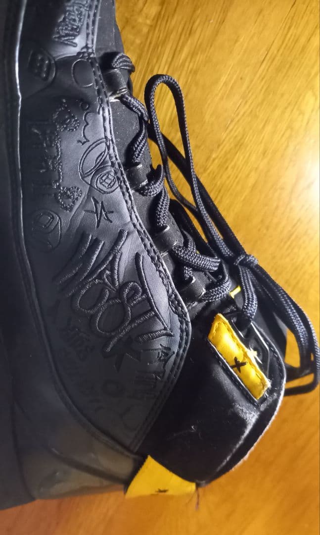 値下げ　美品AIR JORDAN XX2 22PE 28.5cm黒/黄ジョーダン