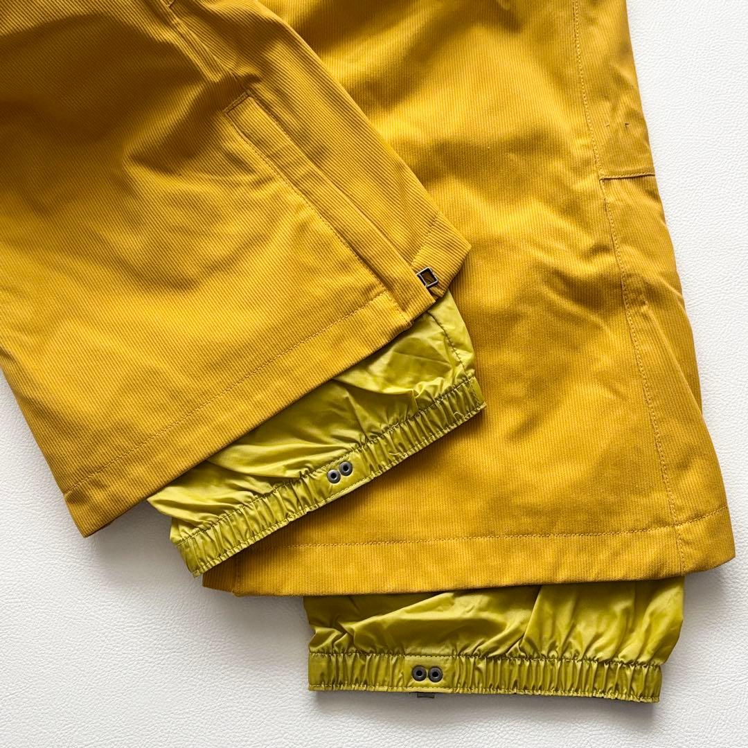 02464 タグ付き　バートン　スノボ　スキー　パンツ　イエロー　L