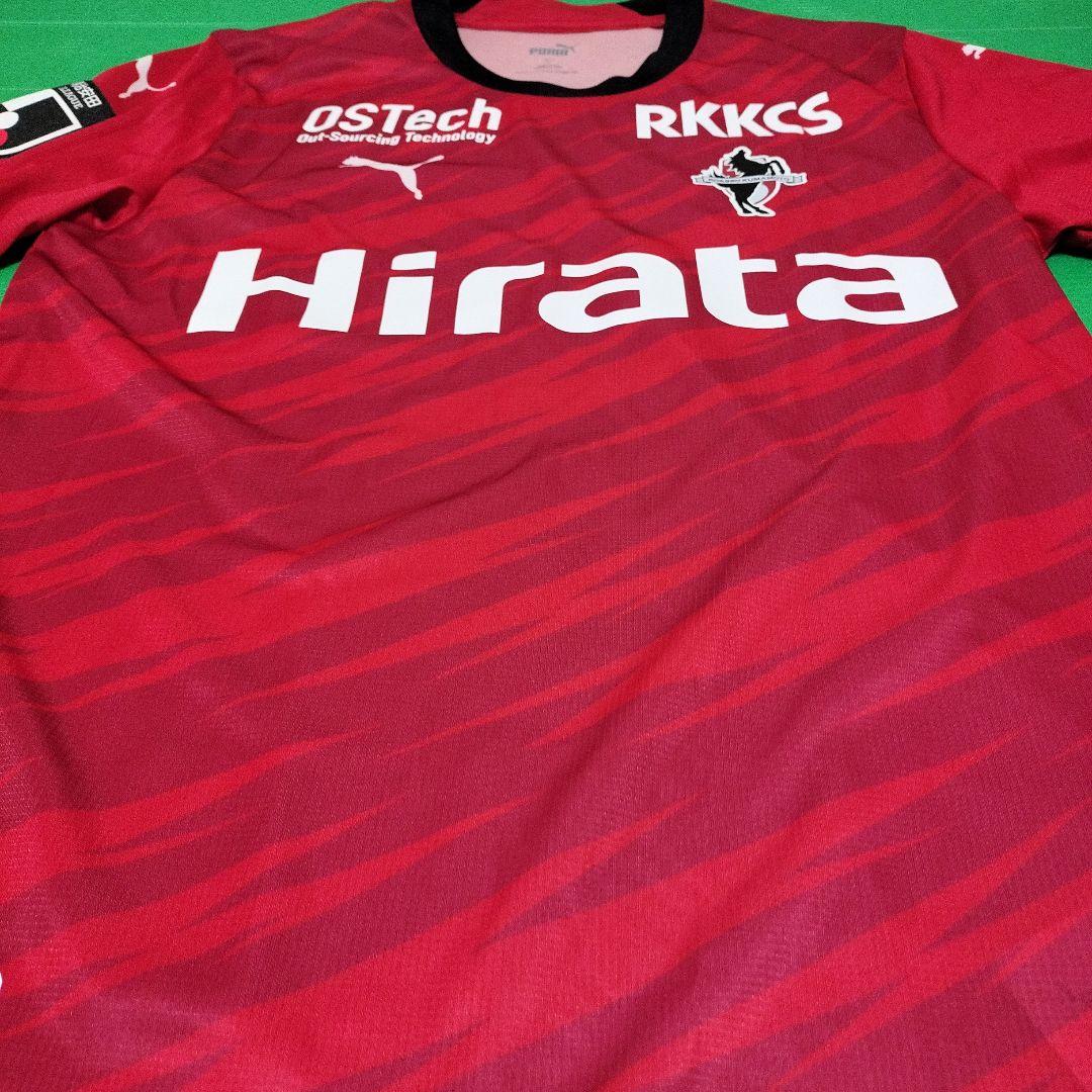 未使用タグ付き※ワケアリ　ロアッソ熊本　オーセンティックユニフォーム